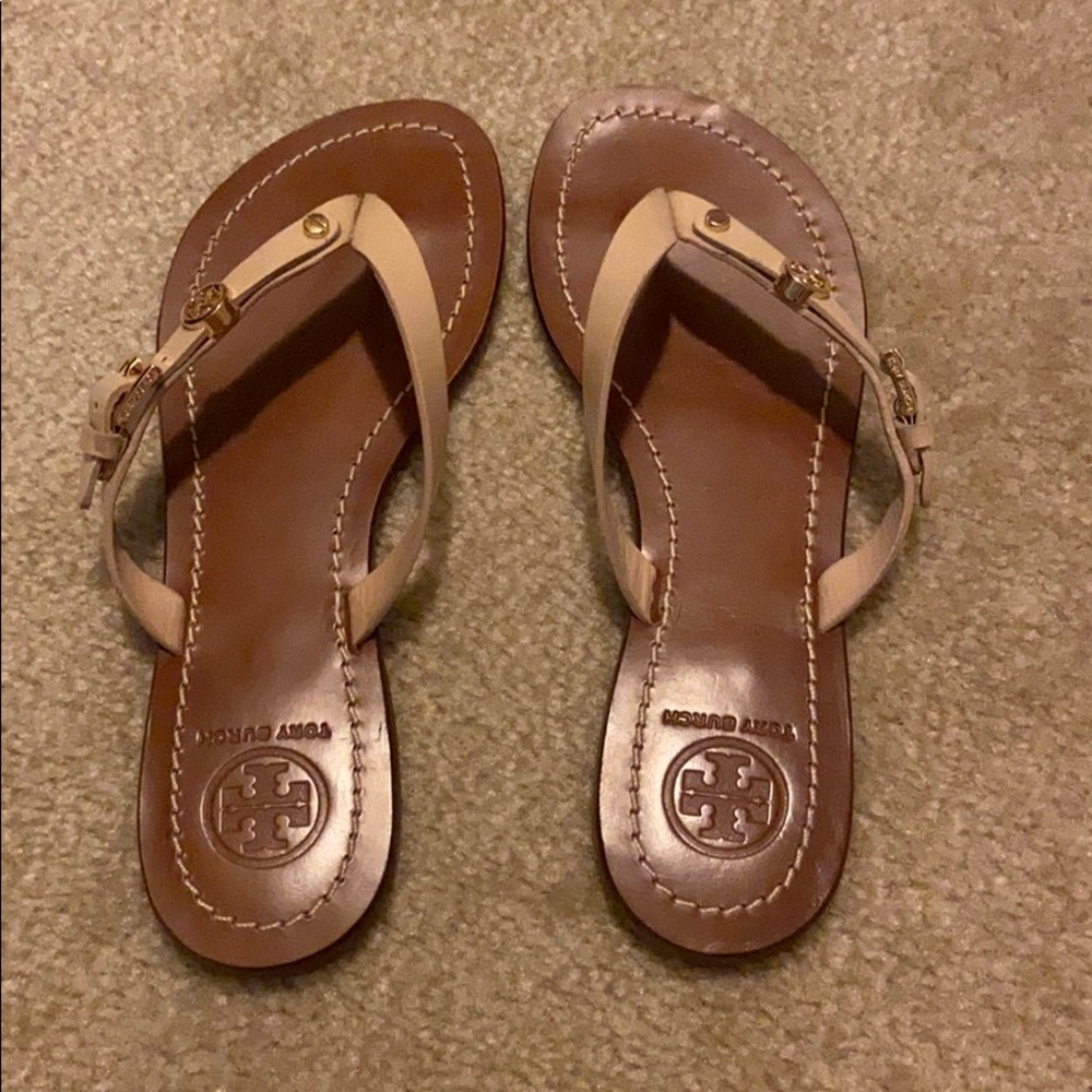 Tory Burch monogram sandal